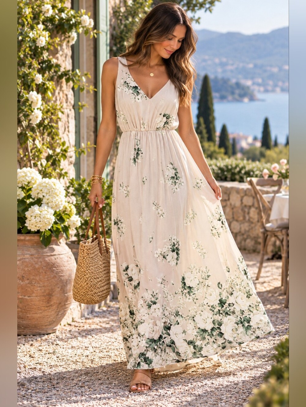 Show me your Mumu Kendall maxi bouquet toss dress sz xxs